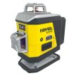 Nivel CL4R 4x360° piros 4D keresztlézer (Bluetooth, 17 mm padlóvonal, Li-ion akkuval falitartóval emelővel, kofferben)