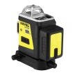 Nivel CLx3G 3x360° zöld 3D keresztlézer fémházban (Centrírozó adapter, Bluetooth, akkuval falitartóval, kofferben)