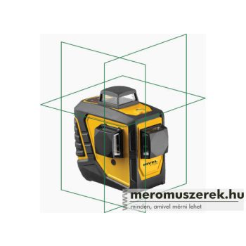Nivel CL3D-G zöld kereszt vonallézer