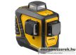 Nivel CL3D-G zöld kereszt vonallézer