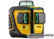 Nivel CL3D-G zöld kereszt vonallézer