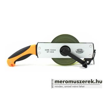   Nivel ST-50A 50m-es professzionális fém mérőszalag belső-nullával