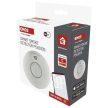 GoSmart TS380C-HW Intelligens Wi-Fi Füstérzékelő és Tűzjelző – 10 év élettartam, 85dB sziréna Emos (P56500S)