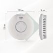 GoSmart TS380C-HW Intelligens Wi-Fi Füstérzékelő és Tűzjelző – 10 év élettartam, 85dB sziréna Emos (P56500S)