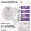 GoSmart TS380C-HW Intelligens Wi-Fi Füstérzékelő és Tűzjelző – 10 év élettartam, 85dB sziréna Emos (P56500S)