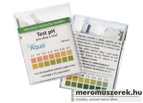 pH tesztcsík 4,5 – 9,0 100db-os