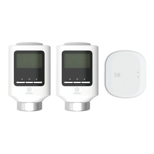 Woox Smart Zigbee Csomag R7067 (1xR7070, 2 x Intelligens radiátorszelep)