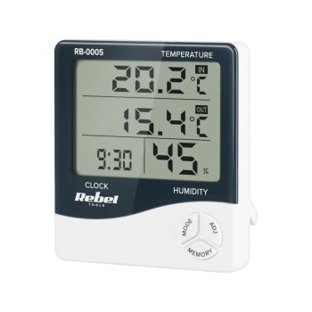   Rebel időjárás állomás naptár és ébresztő funkcióval