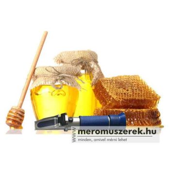   Refraktométer Méz cukor és víztartalmának ellenőrzésére (RHB-92ATC)