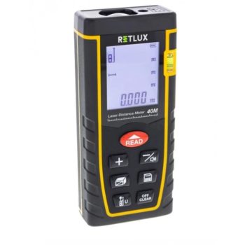 Retlux RHT-100 lézeres távolságmérő 40m