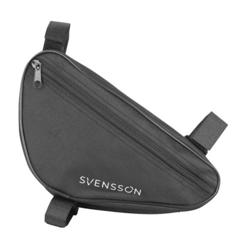 Svensson fekete kerékpáros táska vázra háromszög alakú 1,5L