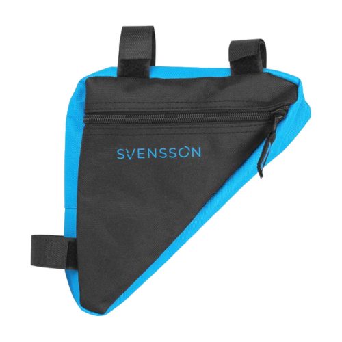 Svensson kék kerékpáros táska vázra háromszög alakú 1L