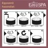   EasySPA jakuzzi vízkezelő csomag 12 hétre – aktív oxigénes SPA vegyszercsomag