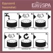 EasySPA jakuzzi vízkezelő csomag 12 hétre – aktív oxigénes SPA vegyszercsomag