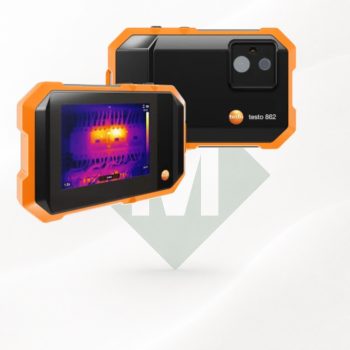  testo 862-1 zsebméretű hőkamera, 160×120 px, -10…+550 °C, 25 Hz