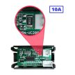 Digitális beépíthető feszültség áramerősség mérő DC 10A/100V