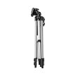 Univerzális kihúzható tripod állvány dönthető fejjel 133 cm-ig
