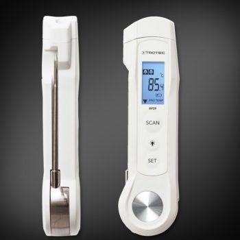   Trotec BP2F infravörös és beszúrós élelmiszer-hőmérő, -40…280 °C