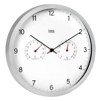 Teesa 30cm-es falióra hőmérő és páratartalom mérővel