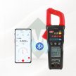 UNI-T UT202BT Bluetooth True RMS lakatfogó, 600 A AC, Inrush, LPF, hőmérsékletmérés