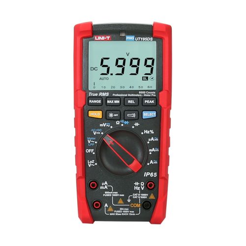 UNI-T UT195DS PRO Line professzionális digitális multiméter, IP65