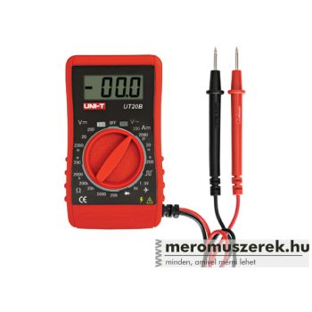 UT20B zsebméretű digitális multiméter