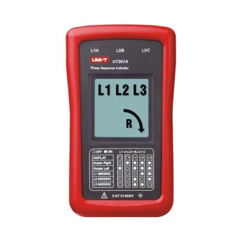   UT261A digitális fázis sorrend és motor forgásirány jelző