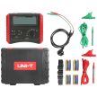 UNI-T UT586+ hurokimpedancia és RCD Fi-relé teszter műszer