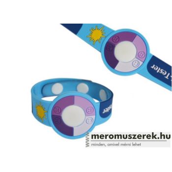 UV sugárzást jelző karpánt kék színű