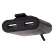 Univerzális 4 portos USB töltő SMART 7.3A szivargyújtóra 12/24V