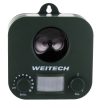 Weitech WK0053 napelemes ultrahangos kutya- és macskariasztó, 75 m²