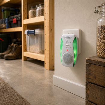   Weitech WK0190 ultrahangos beltéri kártevőriasztó, 90 m², hálózati
