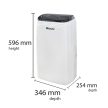 Woods MDK21 páramentesítő – 20 l/nap, max. 70 m²
