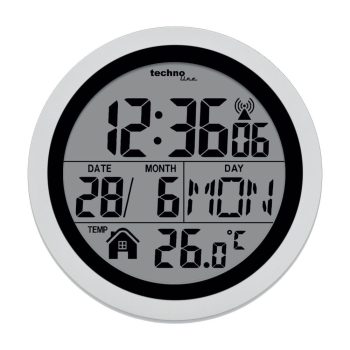   Techno Line WT 3005 Rádióvezérelt Fürdőszobai óra hőmérséklet méréssel