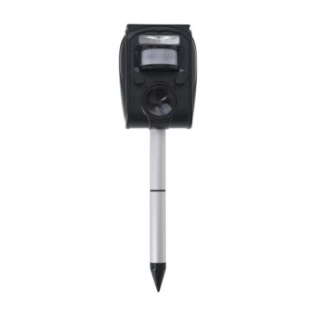 Leszúrható napelemes és tölthető kártevőriasztó