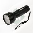 YATO YT-08581 UV szivárgáskereső lámpa szemüveggel, 51 LED, 395 nm elemes
