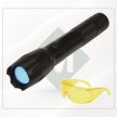 YATO YT-08587 akkumulátoros UV szivárgáskereső lámpa szemüveggel, 395 nm