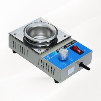   ZB-50C elektromos forrasztó tégely és ónkemence, 500 g, 200–450 °C