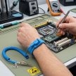 ZD-152 antisztatikus földelő karkötő ESD védelem 2m spirálkábellel