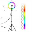 RGB Körgyűrűs szelfi lámpa MJ26