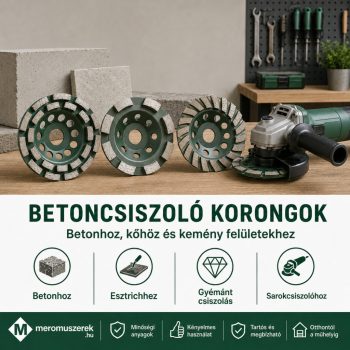 Betoncsiszoló korongok