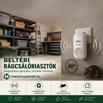Beltéri rágcsáló- és kártevőriasztók