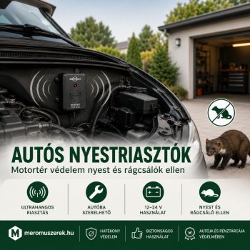 Autós nyest- és rágcsálóriasztók