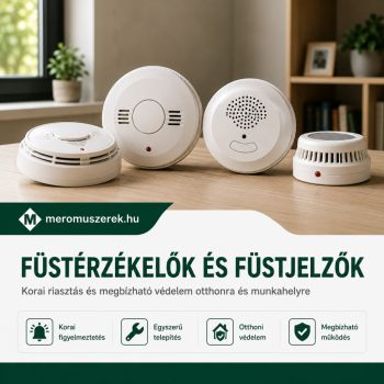 Füstérzékelők és füstjelzők